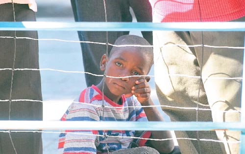 <p>Soledad. Muchos niños se han quedado sin sus familiares.</p>