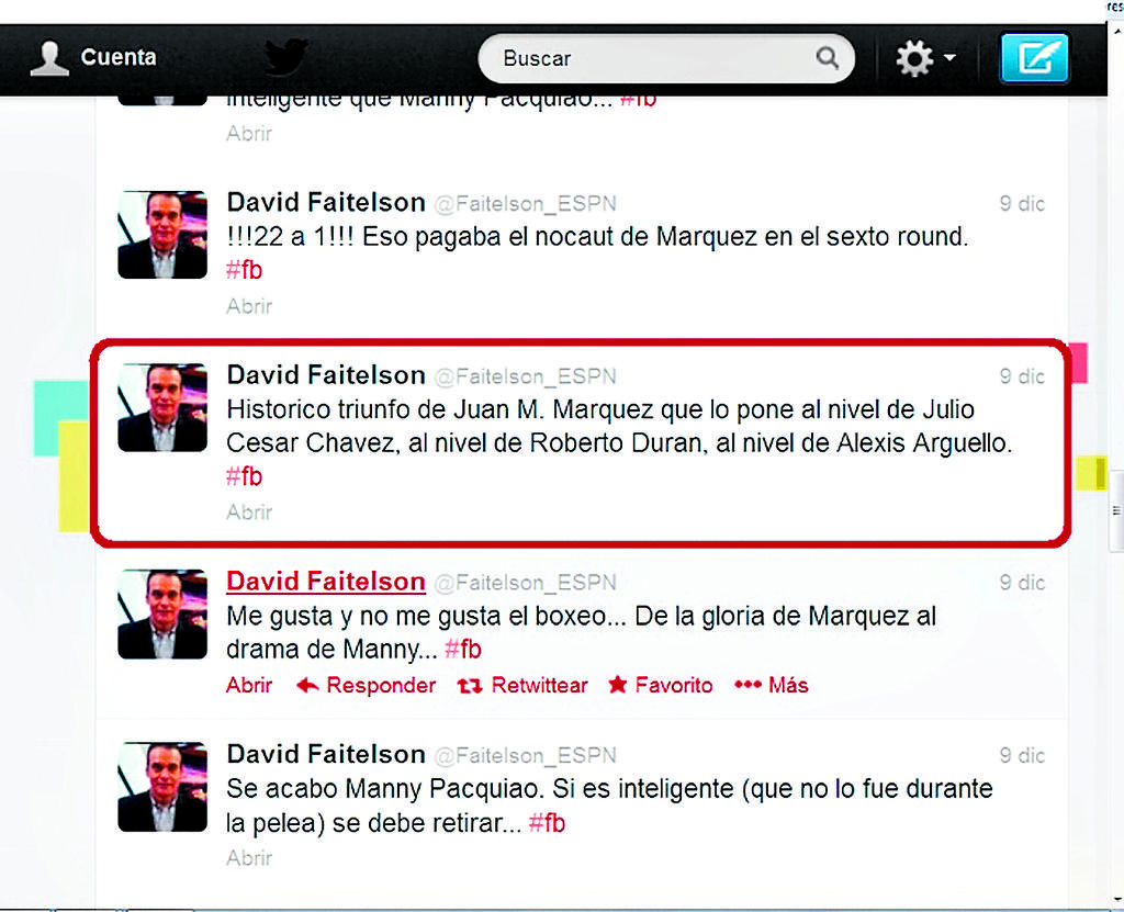 Prueba. Faitelson y su polémico twett.(Archivo)