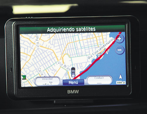 <p>Ruta. Sistema de navegación con Bluetooth.</p>