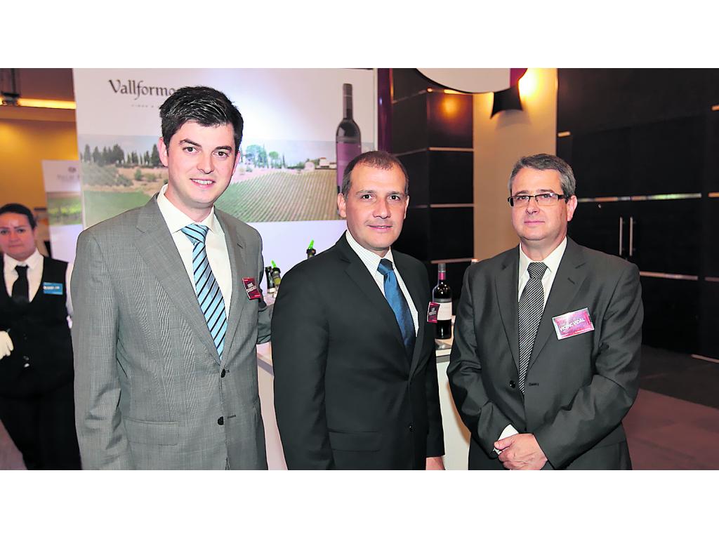Daniel Schwedhelm, Luis Montoto y Vicenç Vidal.()