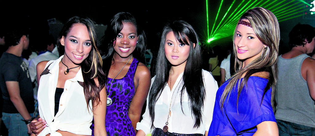 Ambar Ávila, Grace Kirton, Susana Loo y Silvia Waterman.()