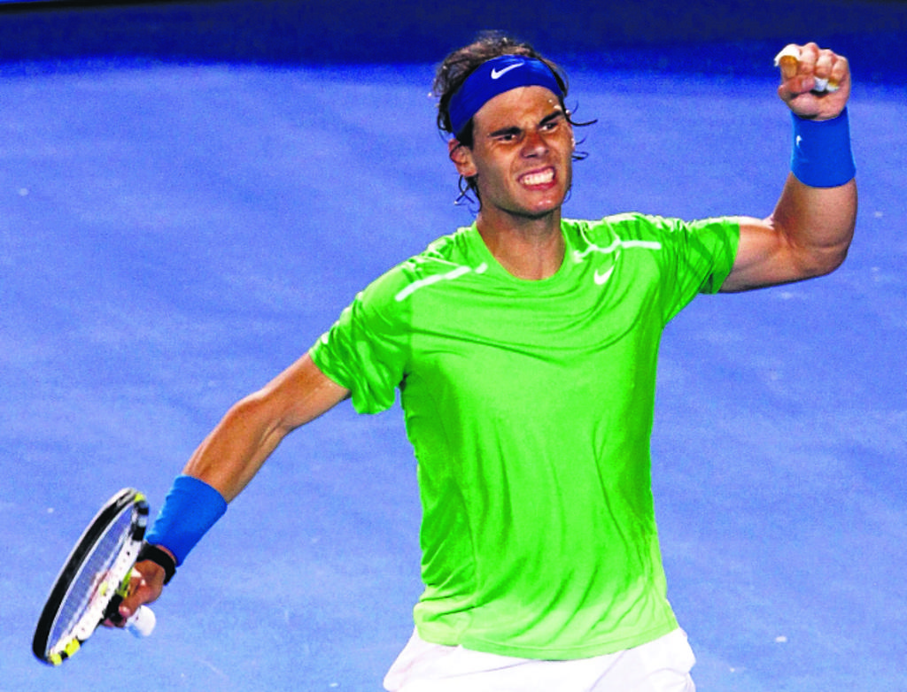 Meta. Rafa espera haberse recuperado al 100% en marzo.(EFE)
