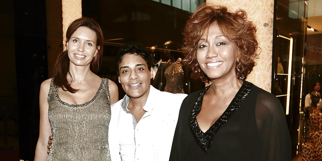 Anna Lacoste, Luis González y Olga Sinclair.()