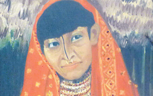 <p>Pintura de indias gunas.</p>