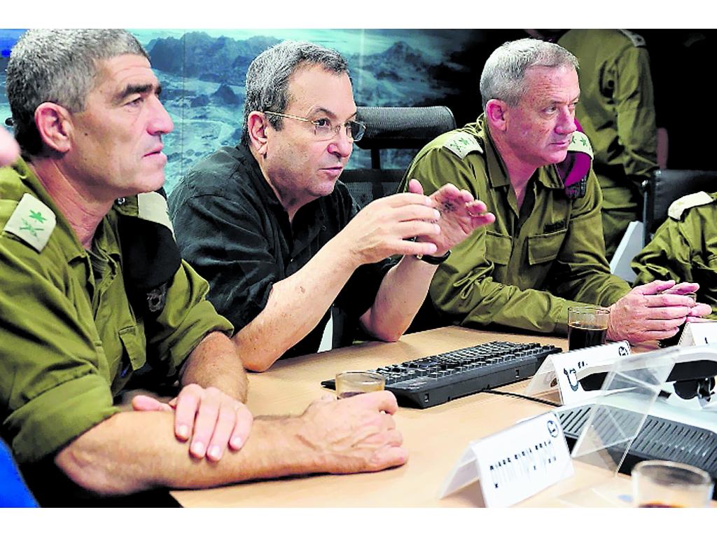 Planes. Reunión con el ministro de Defensa, Ehud Barak.(AP)