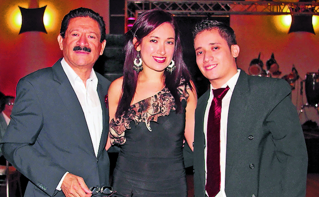 Jorge Quevedo, Adis Lucía Quevedo y César Quevedo.()