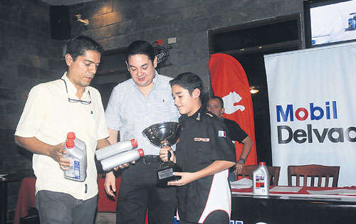 <p>Mini Kart B. Luis Ramírez (d) ganó la categoría.</p>