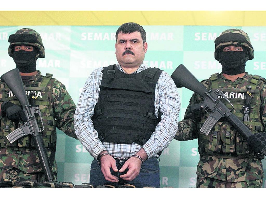 Jorge Eduardo Costilla Sánchez (c), alias El Coss.(EFE)
