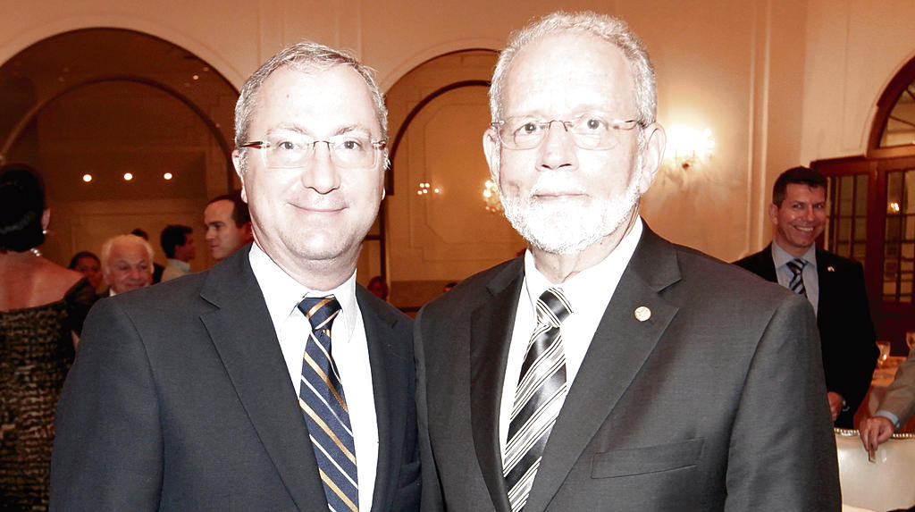 Diego Eleta y Jorge Arosemena.()