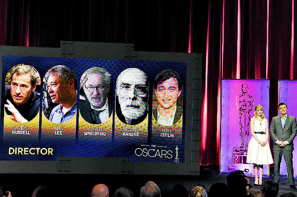 Cine. Los presentadores dieron la lista de los nominados.(AP.)