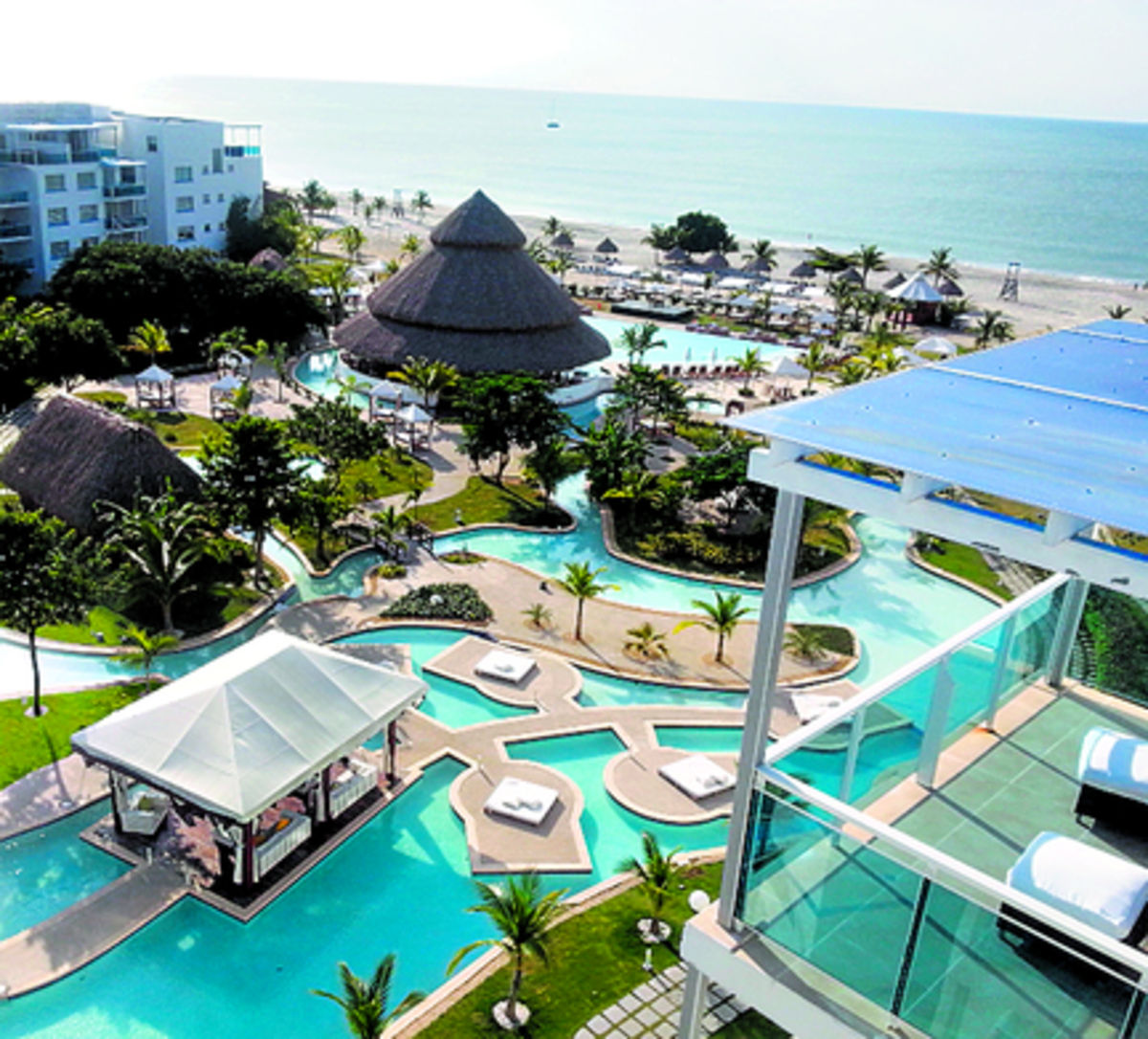 Wyndham Grand es uno de los hoteles con servicio todo incluido.