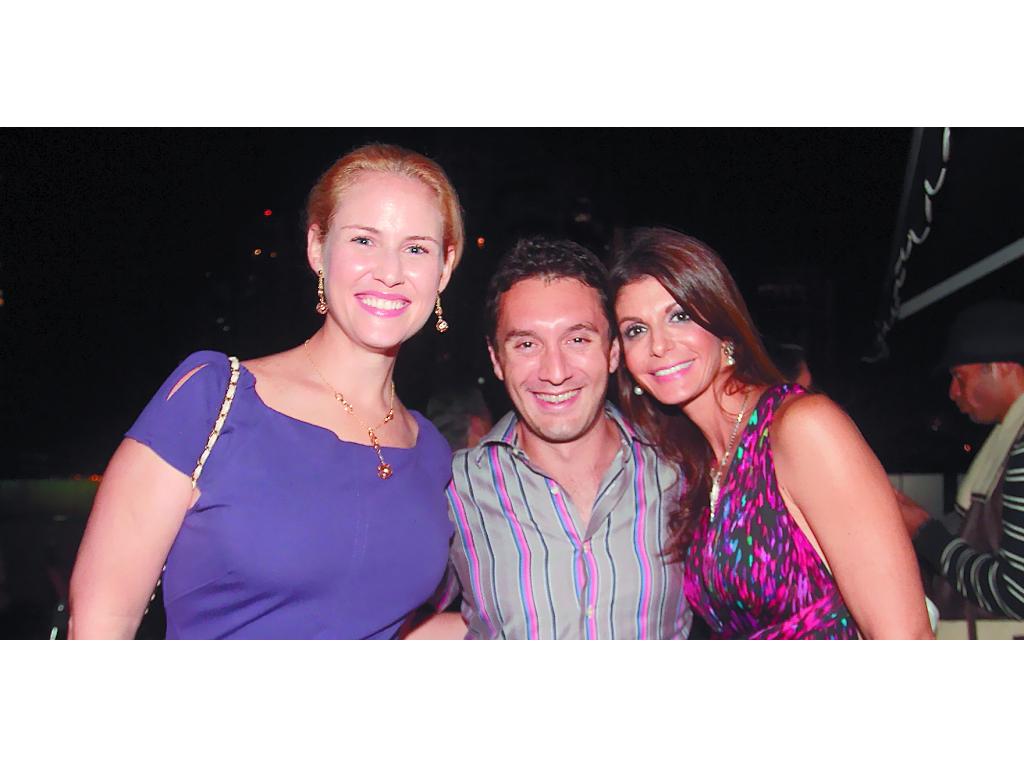 Lizzy Alfaro, Álvaro Alfaro y Gretel Morgan.()
