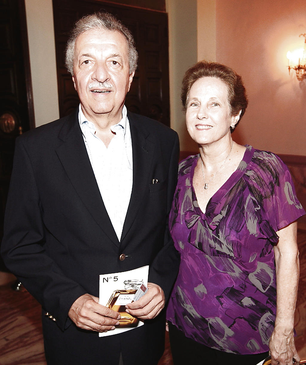 Mario Sanin y Vera de Sanin.()