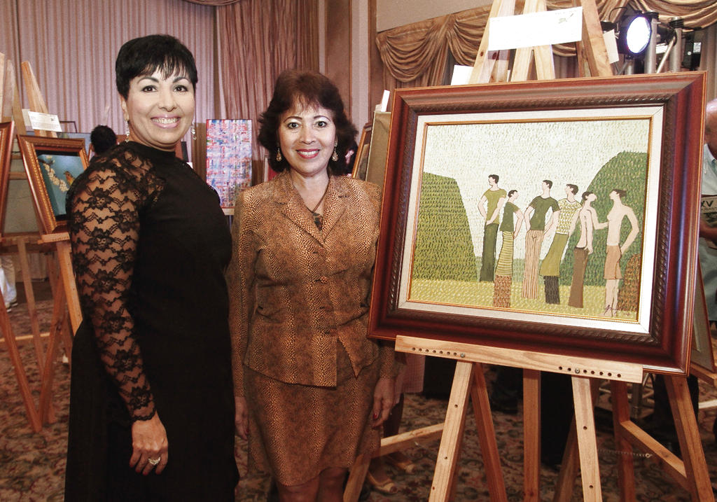 Yariela Gallegos junto a Diana González. (Omar Morales)
