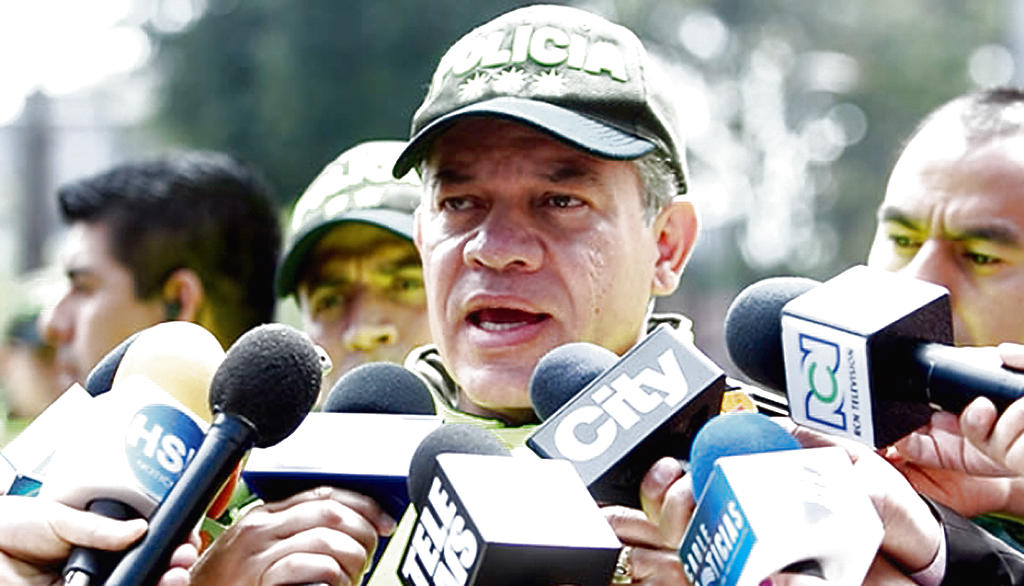 Orgullo. General José Roberto León, director de la Policía.(EFE)