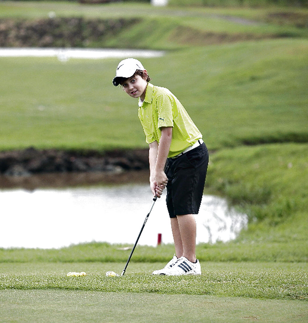 Dominio. Jean Louis es un mago del golf.(Noriel Gutiérrez)