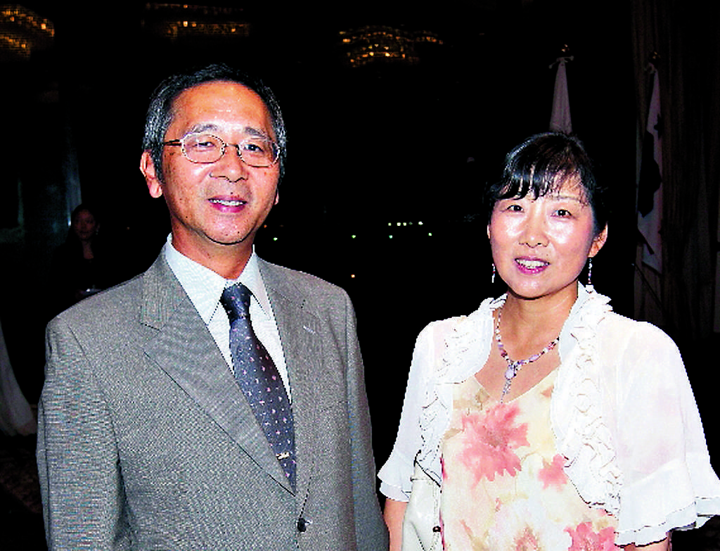 Takeshi Hashimoto y Yoko Hashimoto.()