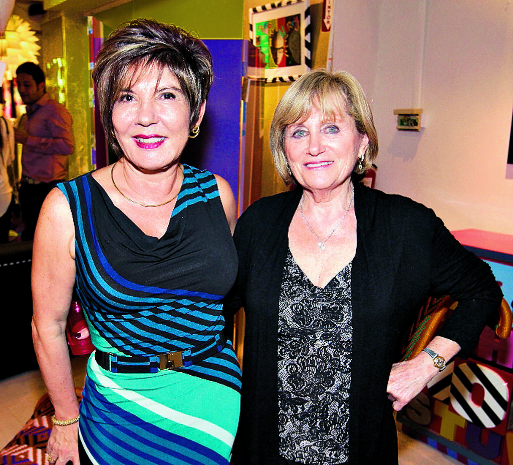Melba Guerra y Toelty Sandler.()