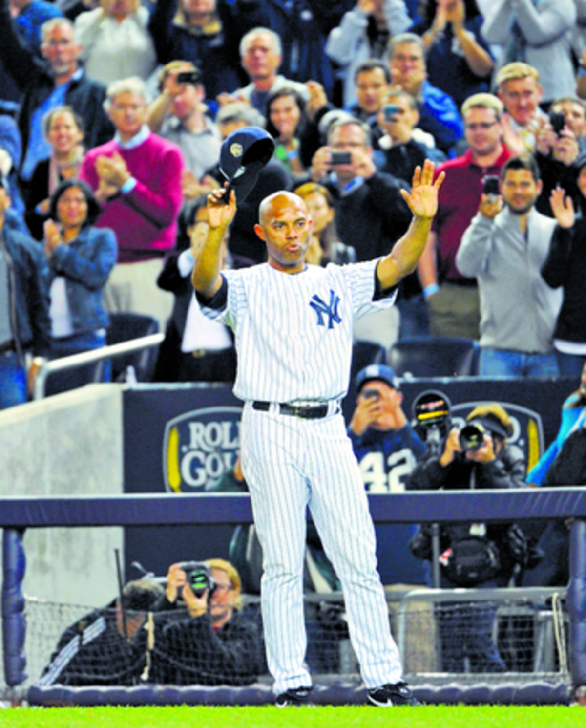 El panameño Mariano Rivera le dijo adiós al béisbol en este 2013. (AP)