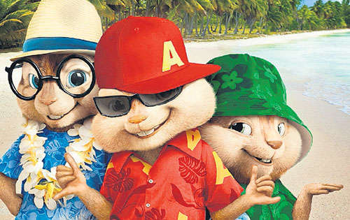 <p>Aventuras. Alvin y las ardillas no están solos en la isla.</p>