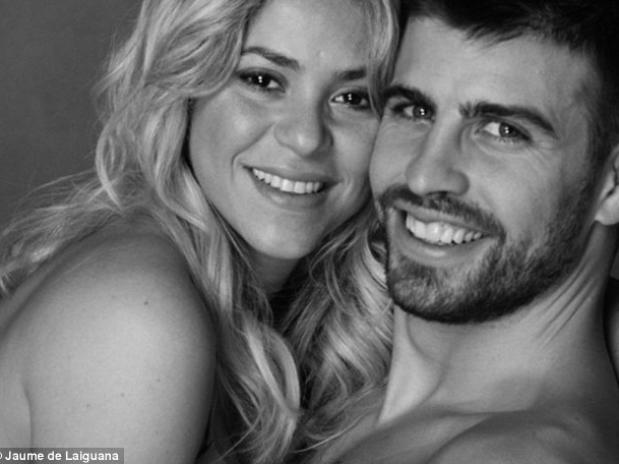Shakira y Piqué. <br>