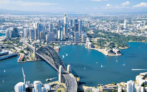 <p>Bahía. El Parque Nacional del Puerto de Sydney protege los espacios de vegetación alrededor del muelle.</p>