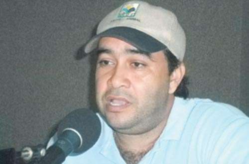 <p>Rommel Rosas, técnico.</p>