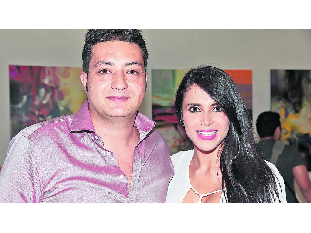 Diego Caro y Milena Taborda.()