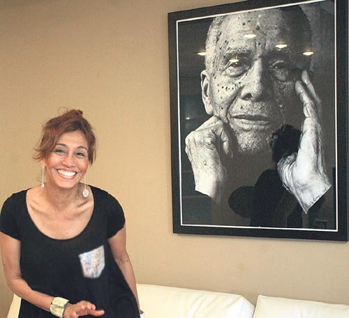<p>Olga en su residencia. </p>