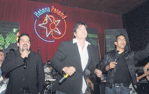 <p>Unión. Gaitanes y Rabanes, durante un concierto.</p>