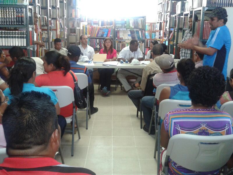 Recorrido de la ministra del Miviot Yasmina Pimentel.Foto/Cortesía Miviot. <br>