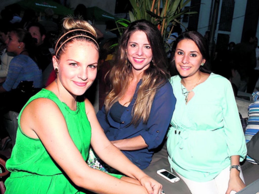 3. Sofía Luján, Jeannie Pitti y Melissa de Mata.