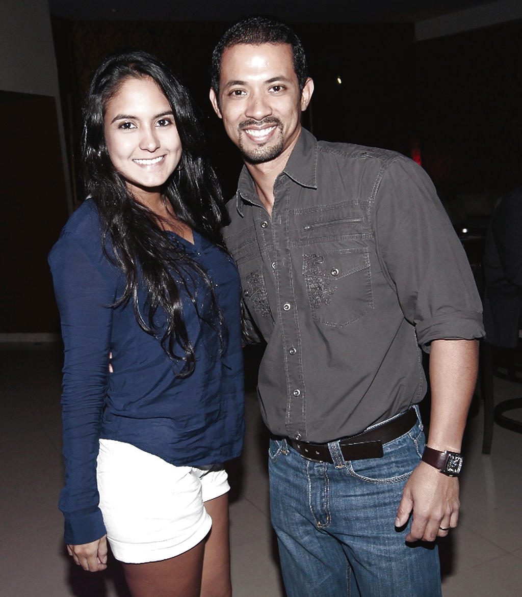Nelly Leal y Hernán Justiniani. ()