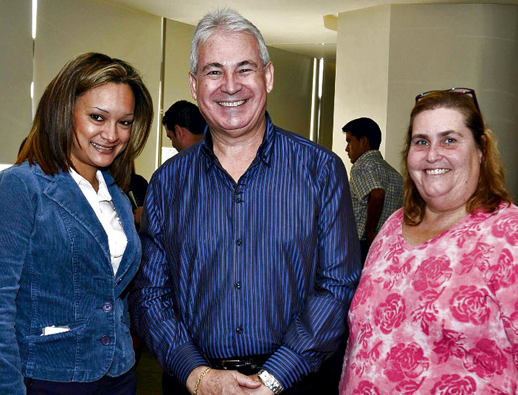 Larissa Beitía, Lauta Fernández y Juan Carlos Fernández.()