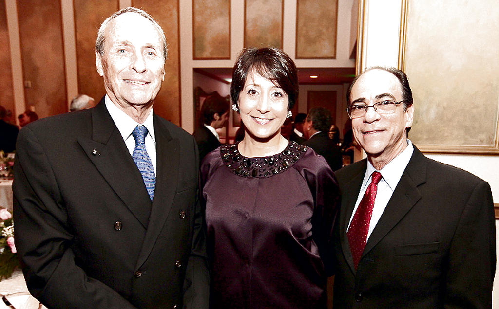 Giovanni Fiorentino, Gisela Porras y Diego Porras.()