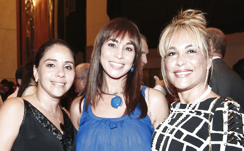 Olimpia Fernández, Marianela Barroso y Jacqueline Athanasiadis. ()
