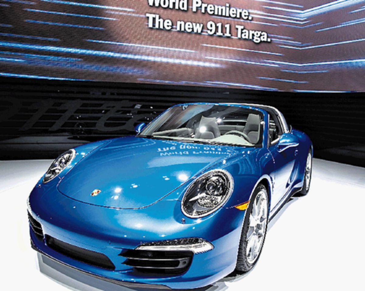 Vista del nuevo Porsche 911 Targa.()