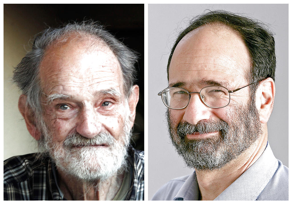 Ganadores el premio Nobel de Economía 2012 Loys Shapley y Alvin Roth. Foto/EFE.<br>