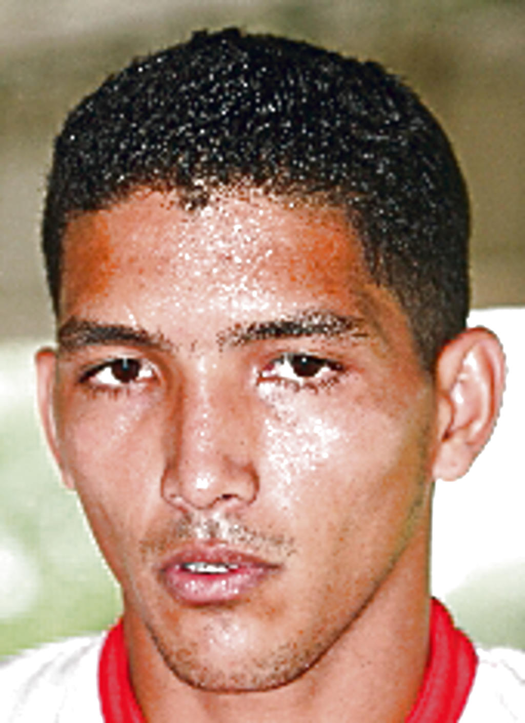 Edwin Aguilar no pudo romper las redes, pero su sacrificio y entrega en la cancha lo llevaron a ser considerado como el mejor jugador del partido.()
