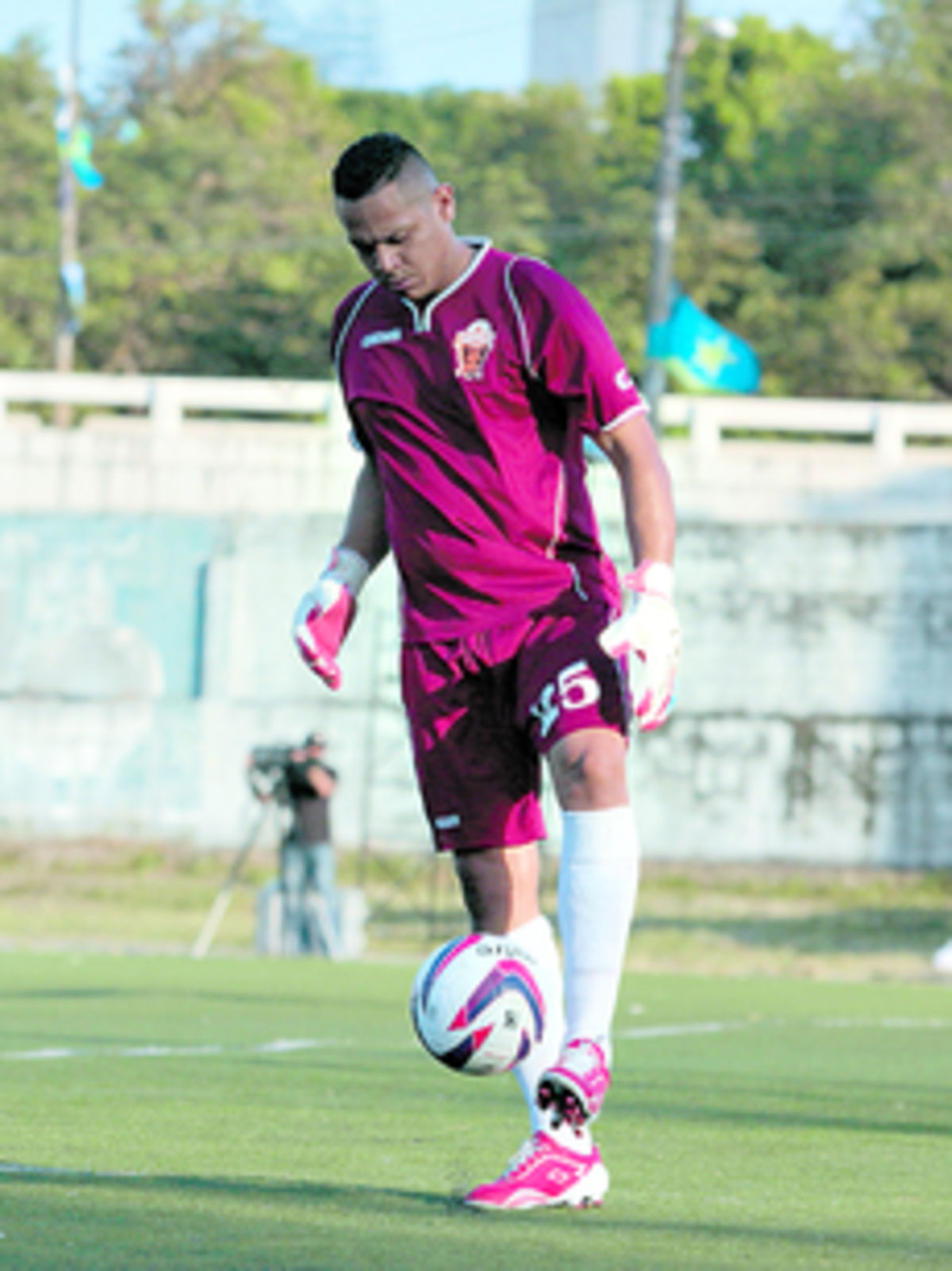 Carlos Chiri Valdés, guardameta del Chepo FC (Alberto Ortega)