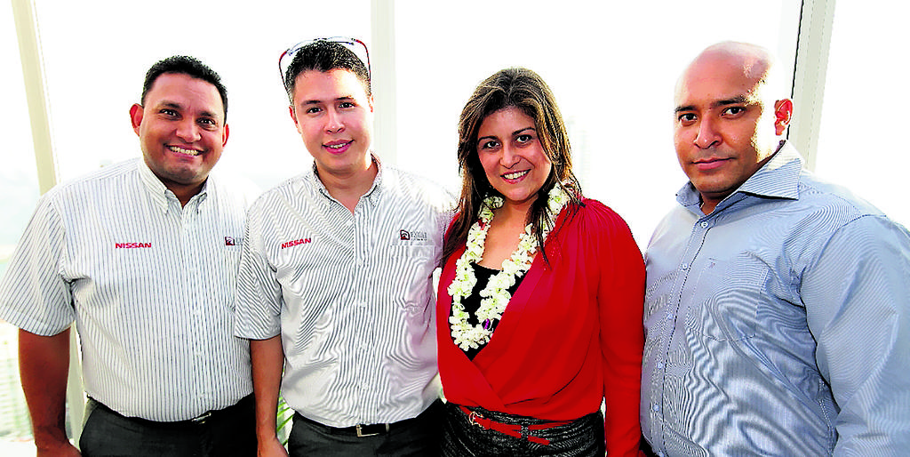 Fernando Campos, Rogelio Fernández, Milva Díaz y Guillermo Reyes.()