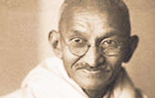 <p>Gandhi. Abogó por la paz.</p>