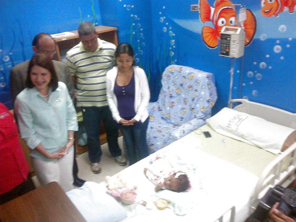 La primera dama de la República, Marta Linares de Martinelli estuvo en la inauguración. Foto/Jesús Simmons<br>