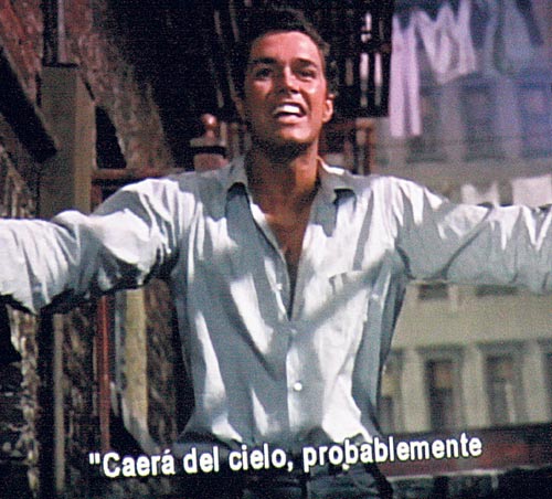 <p></p><p>West side history se proyectó el viernes pasado.</p>