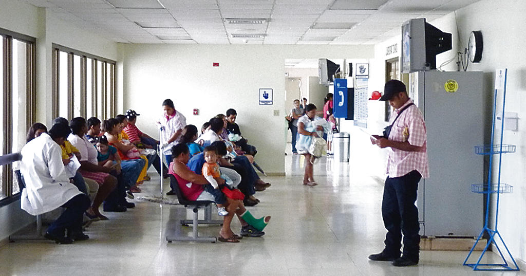 Casos. Los niños enfermos son aislados.()
