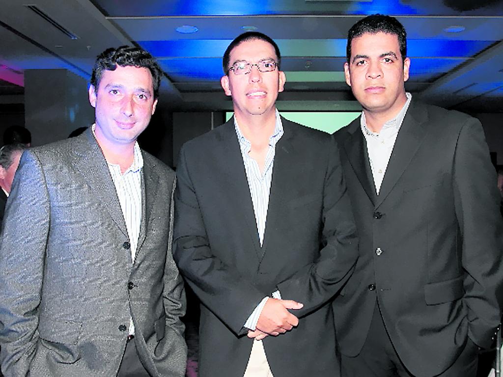 Humberto García, Eduardo Tamson y Alexander De León.()
