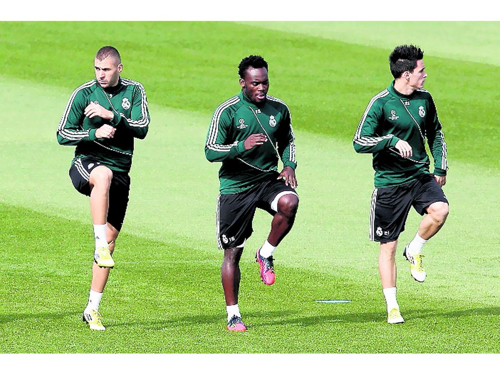 Tranquilidad. En el Real Madrid todo parece estar bien.(EFE)