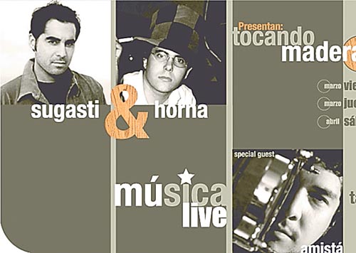 <p>Inicio. Primer concierto de Tocando Madera, 2004.</p>