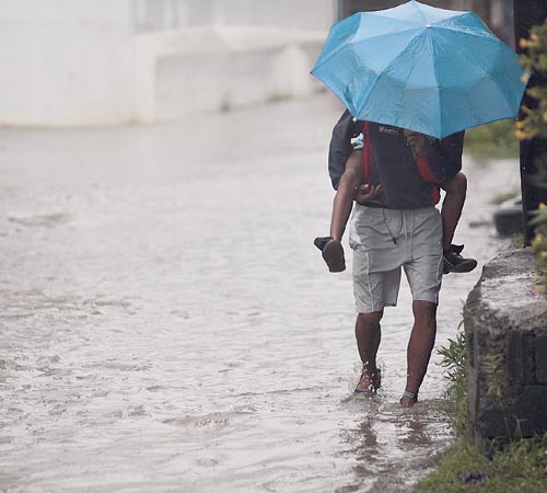 <p> Caen 40 mililitros de lluvia.</p>