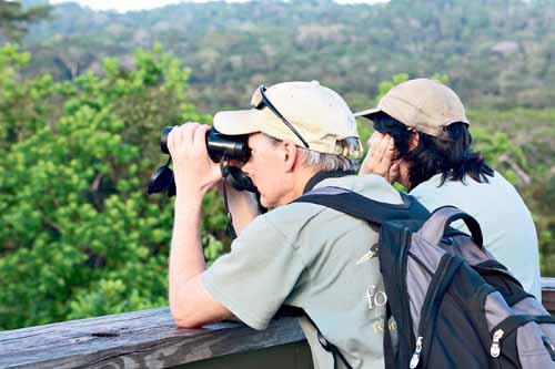 <p>Fortaleza. Los visitantes encuentran diferentes lugares para el avistamiento de pájaros.</p>